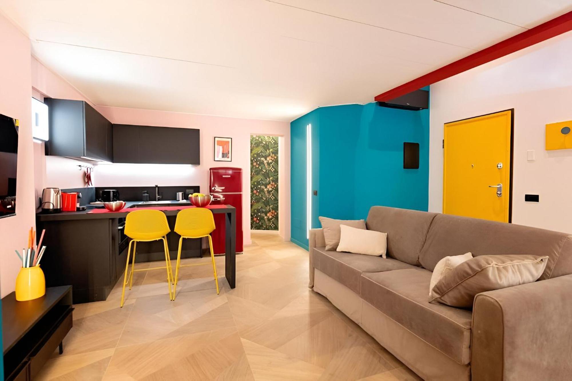 Margot Color Apartment - Trastevere - Loft Di Lusso Róma Kültér fotó
