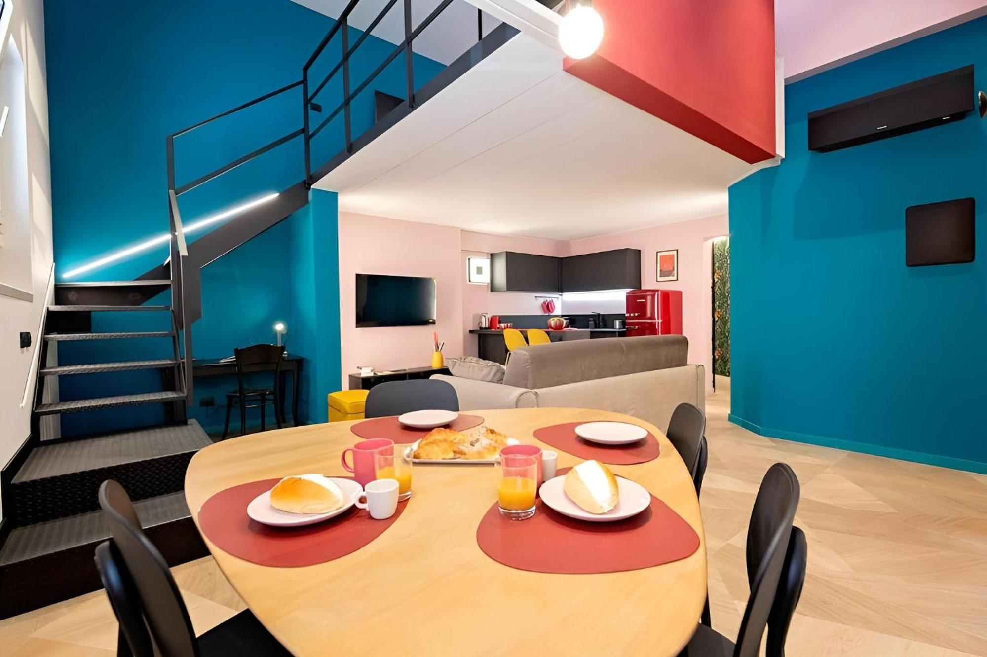 Margot Color Apartment - Trastevere - Loft Di Lusso Róma Kültér fotó